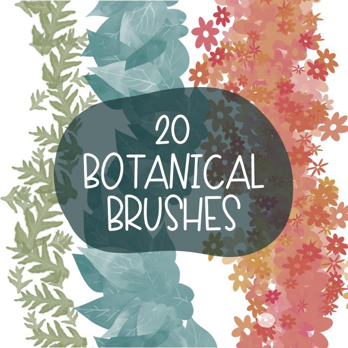 Procreate Breezy Botanical Brushset